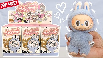 POP MART The Monsters Exciting Macaron Labubu FULL SET Unboxing