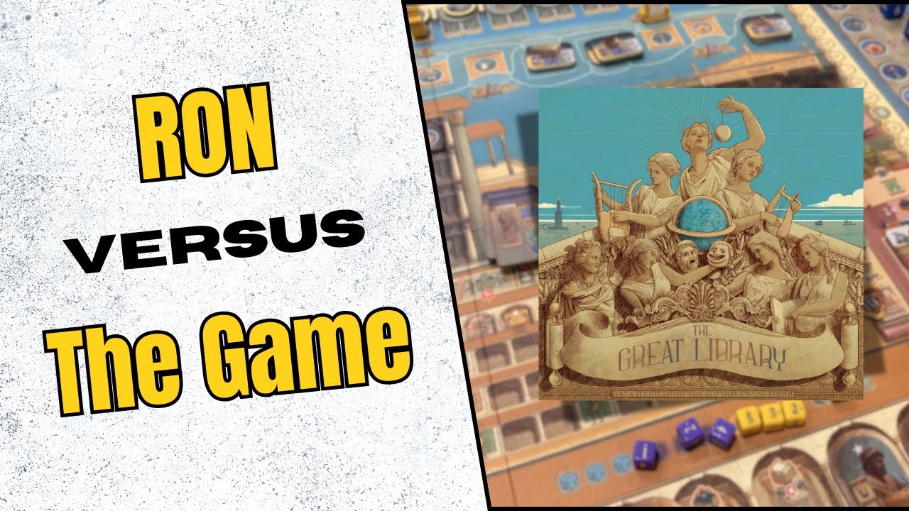 The Great Library - Solo Playthrough (Tabletopia)