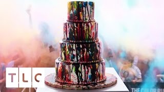 A Colorful Cake for the 5th Anniversary of The Color Run | Cake Boss, Season 9
