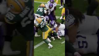 Layed the Lambeau lumber 💥