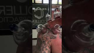 Brad at the Day Spa (Cupping)