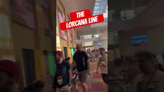 Todays Lorcana Line was NUTS! Started outside, spanned the entire convention center