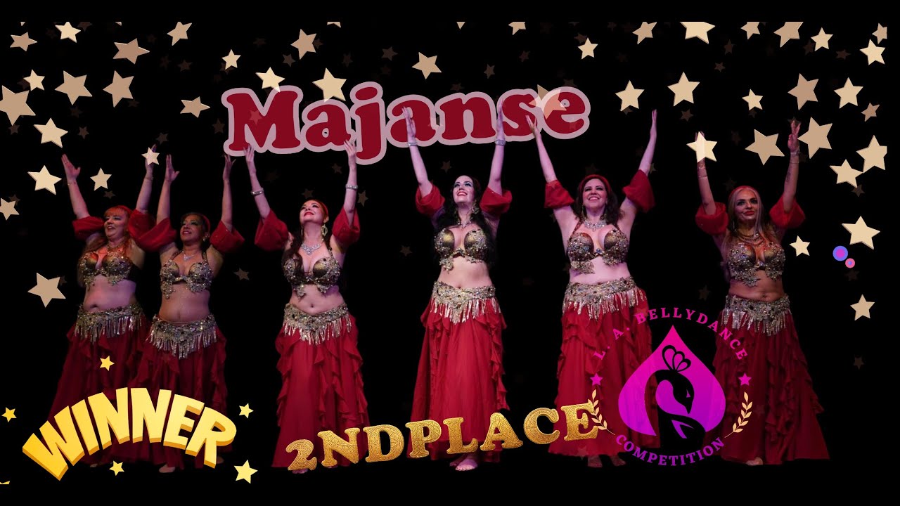 L  A  Bellydance Competition 2025 | Manjase | 2nd Place Winner | Open Group Category