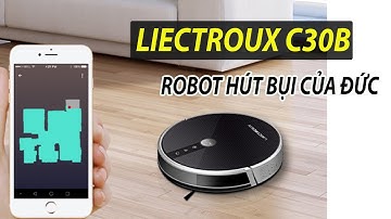 Robot hút bụi và lau nhà thông minh Liectroux C30