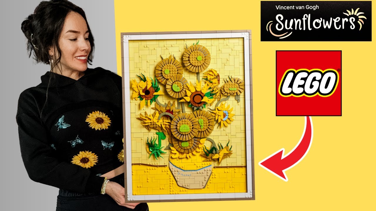 LEGO Art Van Gogh Sunflowers Early Review (31215) - YouTube