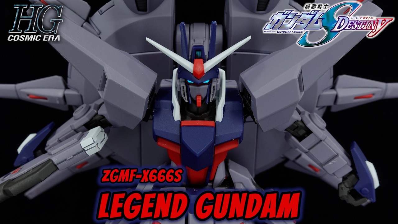 HGCE Legend Gundam Review | Gundam SEED Destiny - YouTube