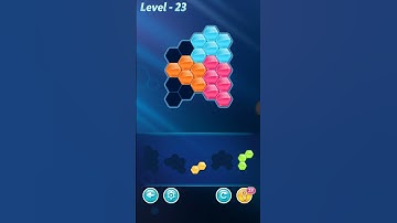 Block Hexa Puzzle Regular A Level 23 Walkthrough
