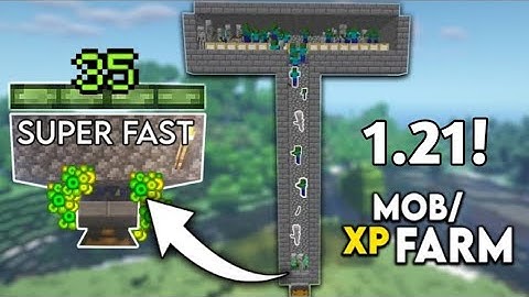 Minecraft: EASY MOB XP FARM TUTORIAL! 1.21+ (2500+ Drops Per Hour)
