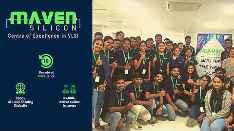 Maven Silicon, best VLSI training institute in Bangalore
