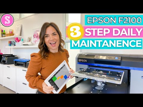 Impresora textil Epson SC-F2200 para DTG y DTF on Vimeo