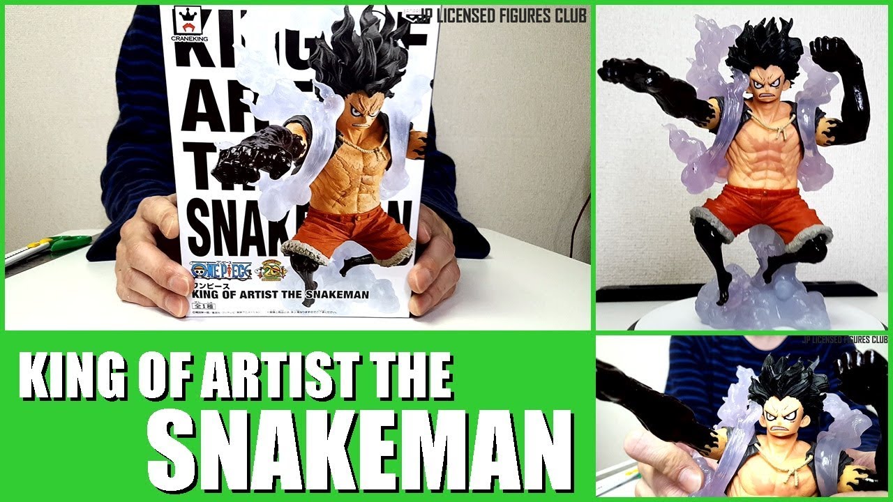 Luffy Gear 4 Snakeman Figure One Piece Bandai Figuarts Zero Unboxing Youtube