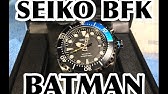 Rare Black Seiko Kinetic SKA579P1 Special Edition Diver Watch - YouTube