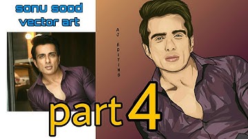 Sonu sood vector art part 4