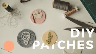 I'm feeling crafty, festive and want to give some sweet little gifts
my close friends. let's diy felt patches a go. (ps. i forgot say but
usin...