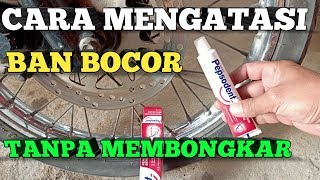 KEPEPET... MUDAH TAMBAL BAN SEPEDA CUMA PAKE LEM KOREA