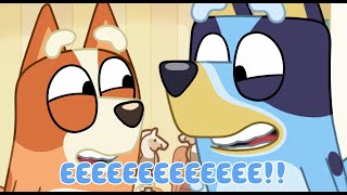 Bluey & Bingo Excited Squeal Reaction Template (No Music)