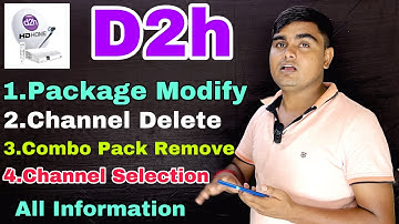 D2h Pack change kaise kare | D2h Channel Activate kaise Kare | D2h Package kaise banaye | D2h Packag