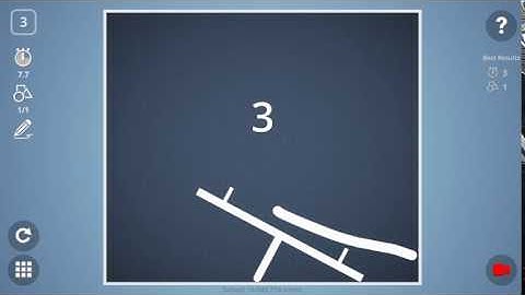 Check out how I solved level 3 in Brain It On! #BrainItOn