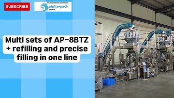 Multi sets of AP-8BTZ + refilling and precise filling in one line.mp4