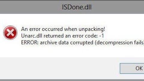 Isdone.dll Error Fix Winfow 10 / 8 /7|How to fix isdone.dll error while installing games