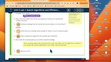 AP CSP Unit 5 Lab 1 Guessing Game