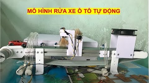 Đồ án tốt nghiệp | Mô hình rửa xe tự động