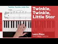 Learn twinkle twinkle little star on piano