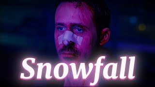 "Oh, you don't even smile"| Blade Runner 2049 | Ryan Gosling- 4K Edit | Snowfall (Slowed + Reverb)
