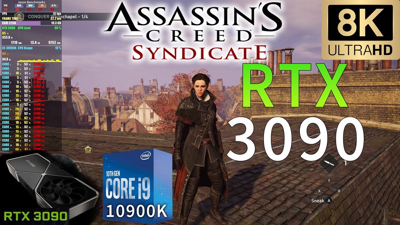 Assassin's Creed: Bloodlines / RTX 3090 4K / emulator 