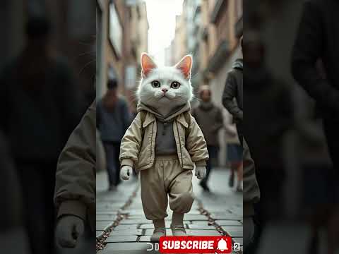 القط اللي تحد ى واقعه وشاف نفسه إنسان