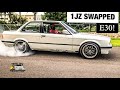 Bro G’s Turbocharged 1JZ E30- One of the Cleanest Engine Swaps ||4K