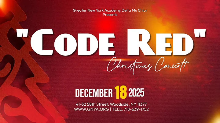 Christmas Concert 2025, "Code Red"