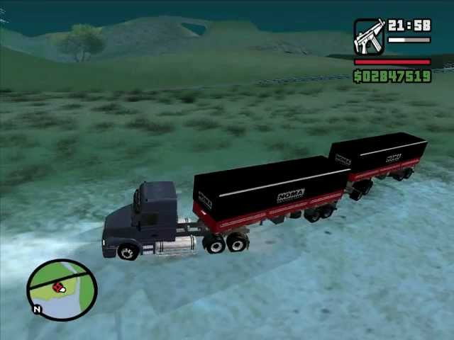 Dirigindo Rodotrem - GTA San Andreas 