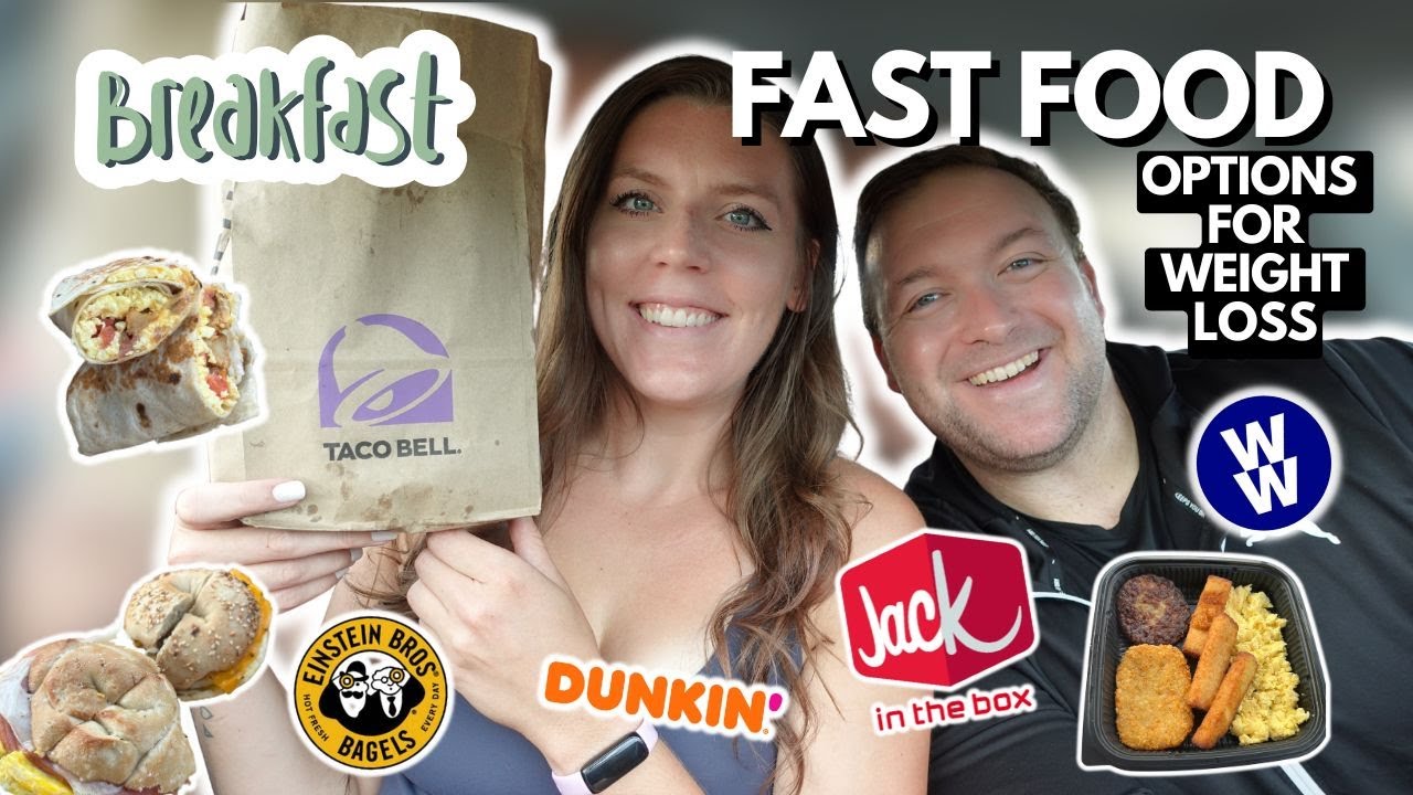 Fast Food Breakfast Options on a Weight Loss Journey | Low Point WeightWatchers Fast Food