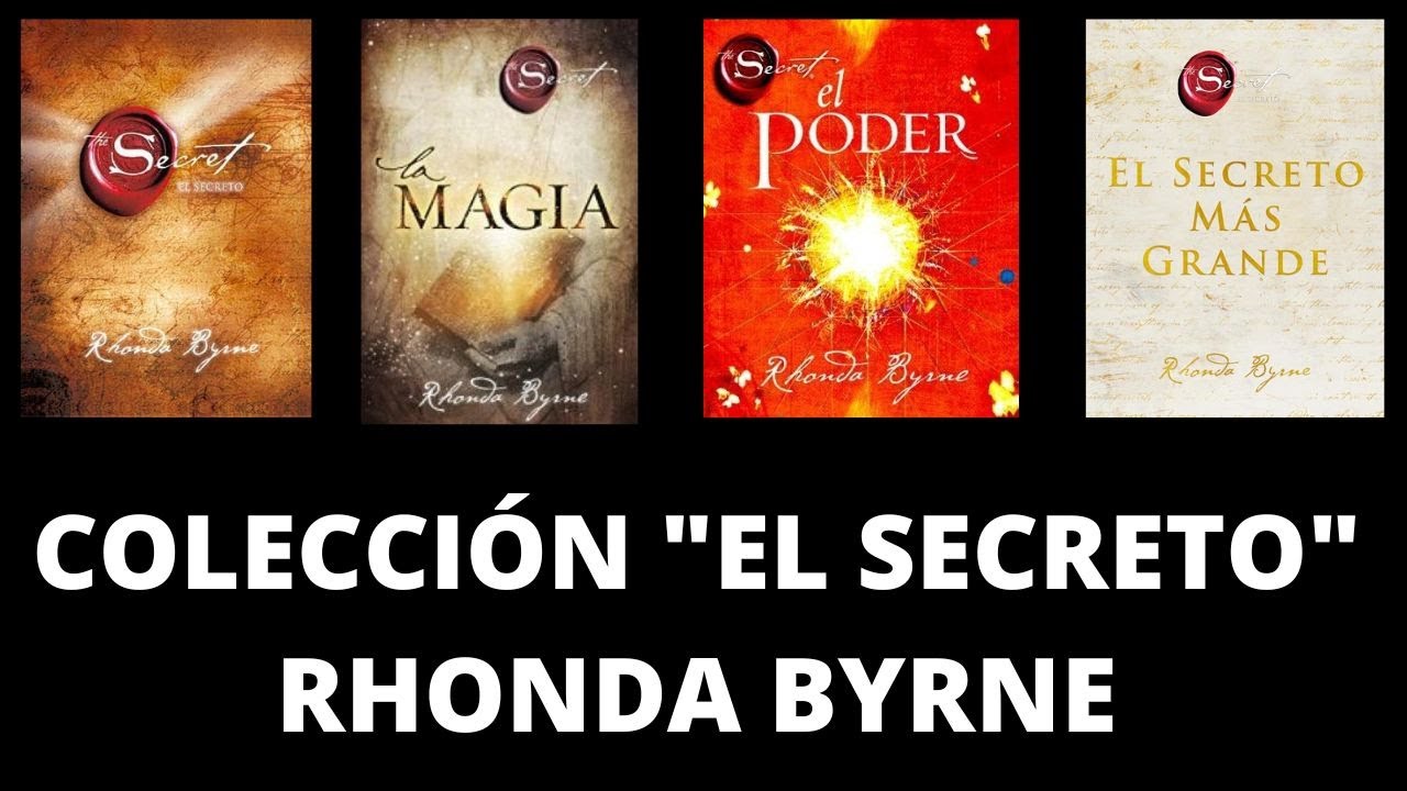 ✓ESPECIAL COLECCIÓN EL SECRETO(EL SECRETO, LA MAGIA, EL PODER, EL SECRETO  MAS GRANDE)RHONDA BYRNE 