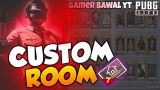 New Update Soon🤔Pubg Lite Live Join With Teamcode / UNLIMETED  CUSTOM Room BC Giveaway🎁✨ Daily
