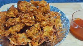 How to make crispy onion pakodasimple onion pakoda