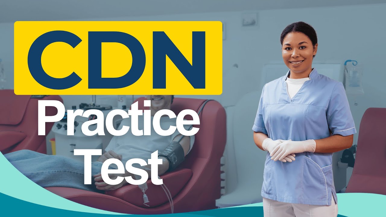 Практический тест CDN 2026: вопросы и ответы к экзамену на получение сертификата медсестры по диа...