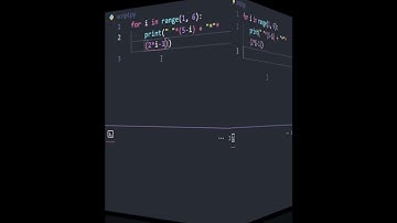 Pyramid Pattern in Python 🔺 | Easy Code Trick #shorts