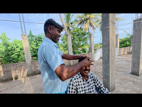 ASMR / RAJA  MASTER with STALIN  OPEN PLACE  RELAX HEAD MASSAGE,