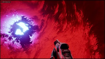 FluidNinja LIVE - Test - fluidsim on a spherical TraceMesh - Unreal Editor [UE4]