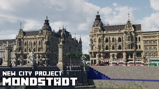 My New City Project Showcase *Mondstadt* (Minecraft)