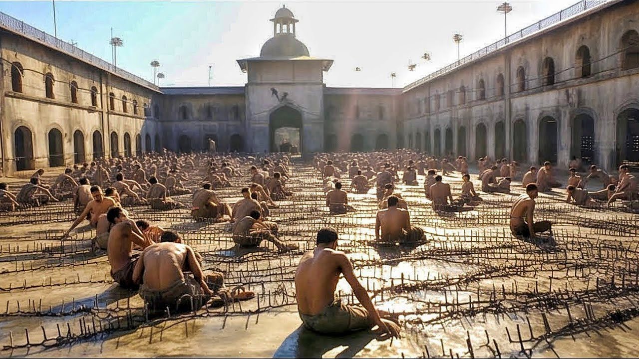 في السجن ده كل ما تشتغل أكتر كل ما تخرج أسرع وده قانون للمساجين يشتغلوا بأقصى طاقتهم #تلخيصة_FILM