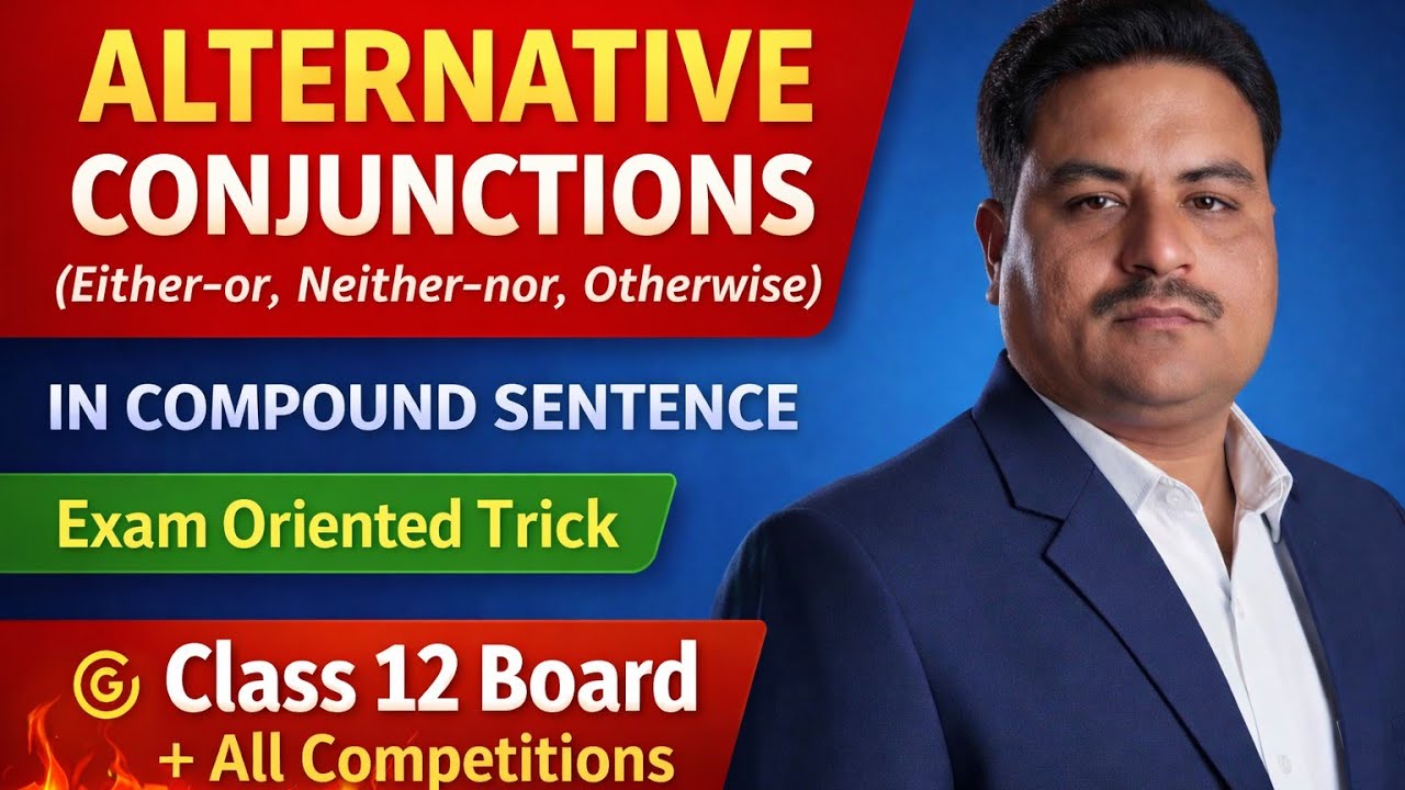Alternative conjunctions in compound sentence . Examples and exercise ...