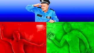 EXTREME CAMOUFLAGE HIDE AND SEEK IN TRAMPOLINE PARK FROM THE SECURITY