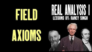 Field Axioms Explanation & Introduction [Real Analysis]