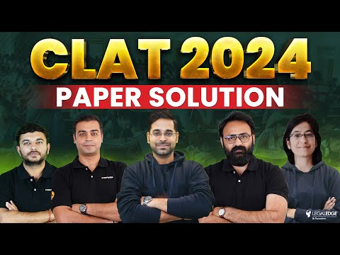 CLAT 2024 Paper Analysis 