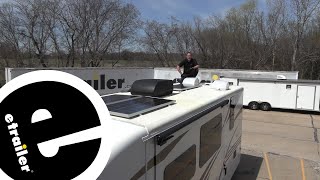 Go Power Overlander Solar Charging System Installation  2019 Entegra Coach Odyssey Motorhome