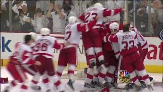 2008 Playoffs: Det @ Pit - Game 6 Highlights/Stanley Cup Presentation