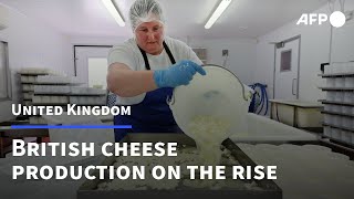 Britain finding a soft spot for homemade cheese | AFP screenshot 1